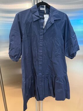 SIMKHAI  Navy Shirt Dress NWT